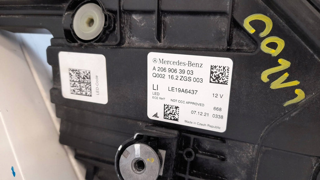 Frontscheinwerfer Mercedes-Benz W206 A2069063903 Links Scheinwerfer Headlight SCH6141020575he