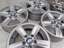 Laden Sie das Bild in den Galerie-Viewer, 4x Alufelge 16 Zoll 7.0" 5x120 44ET Silber 6775619 BMW E88 E81 E91 E90 E82 E87 FEL9478257573jg