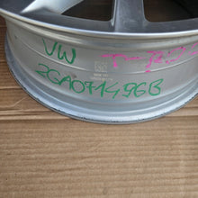 Load image into Gallery viewer, 1x Alufelge 16 Zoll 6.0" 5x112 43ET Glanz Silber 2GA071496B VW T Roc T-Roc FEL7612876466bp
