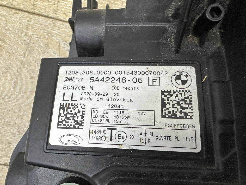 Frontscheinwerfer BMW 2 Active Tourer U06 5A42248-05 Laser Rechts Headlight SCH1957839558aj