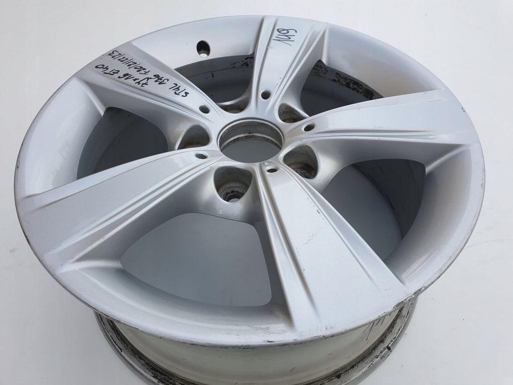 1x Alufelge 16 Zoll 7.0" 5x120 40ET BMW 1 F21 F20 Rim Wheel