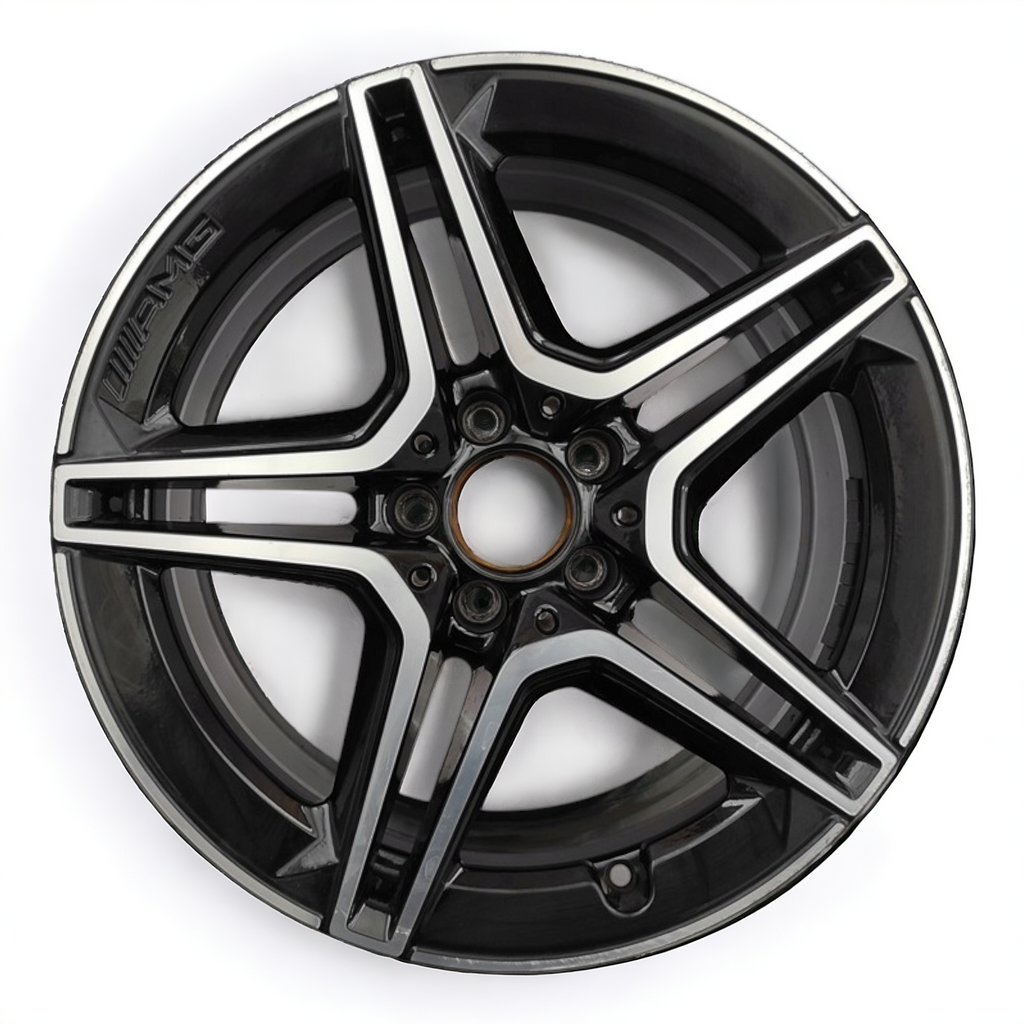 1x Alufelge 18 Zoll 7.5" 5x112 44ET A2054019500 Mercedes-Benz Amg Rim Wheel