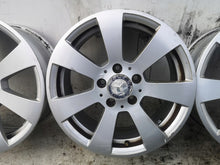 Laden Sie das Bild in den Galerie-Viewer, 4x Alufelge 16 Zoll 7.0" 5x112 43ET Silber Mercedes-Benz W204 Rim Wheel FEL6074616040hh
