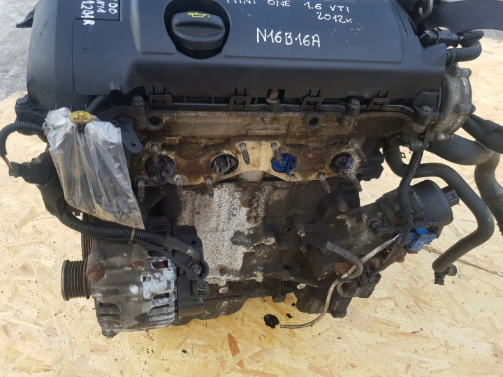 Motor BMW Mini R55 R56 R60 N16B16A 1.6 VTI 166TKm 2012 Benzin Engine Komplett MOT5594505985ww