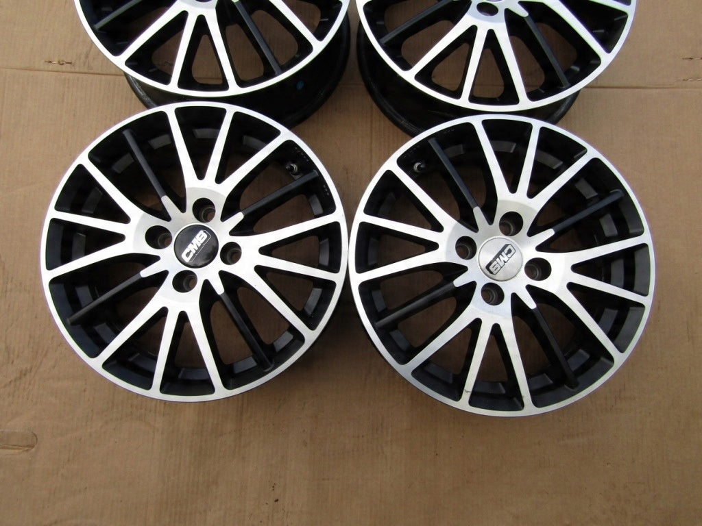 4x Alufelge 15 Zoll 5.5" 4x100 36ET KBA50278 Nissan Micra III K12 Thalia Clio