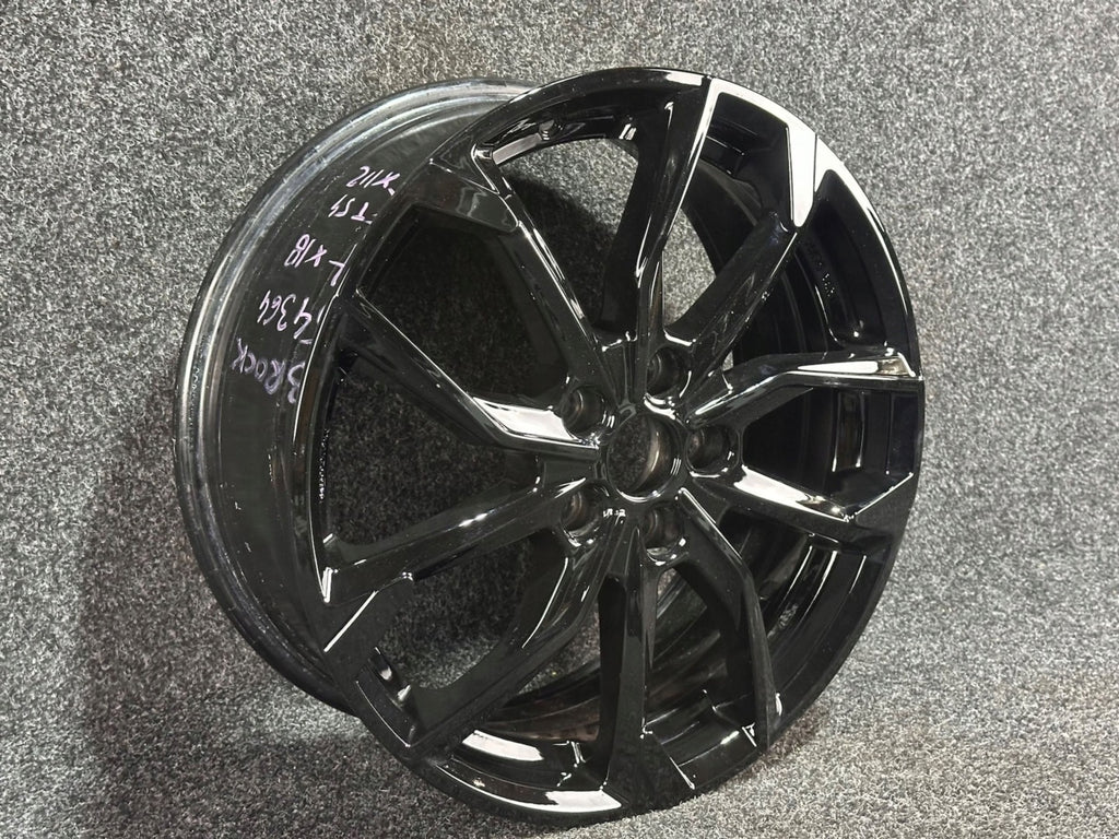 1x Alufelge 18 Zoll KBA54364 VW Golf VII I Rim Wheel FEL7590636798jx