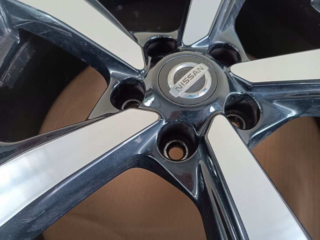 1x Alufelge 19 Zoll 7.0" 5x114.3 40ET Nissan Qashqai I Rim Wheel FEL2059931854jb