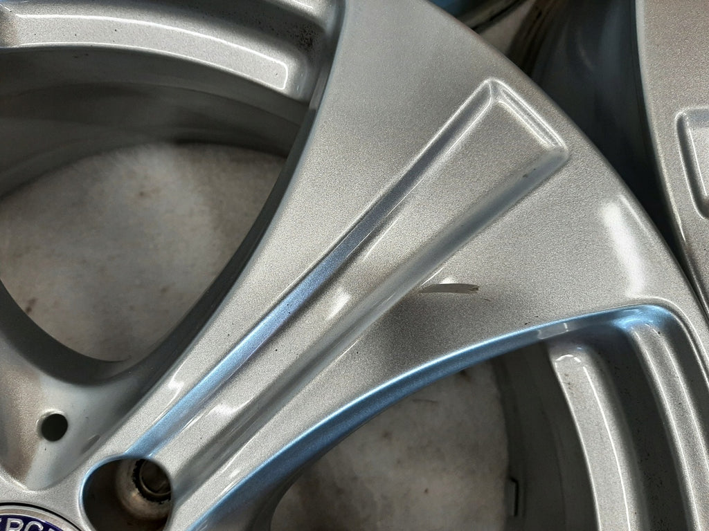 4x Alufelge 18 Zoll 8.0" 5x112 38ET Glanz Silber A2534010800 Mercedes-Benz Glc