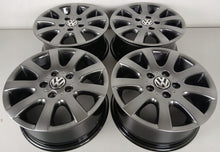 Load image into Gallery viewer, 4x Alufelge 15 Zoll 6.5" 5x112 Glanz 1KO601025AO VW Rim Wheel FEL1279225312vj