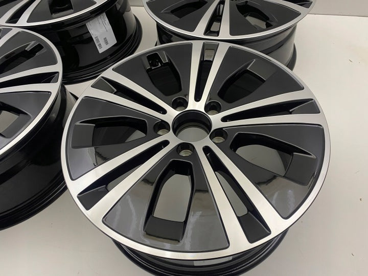 4x Alufelge 17 Zoll 7.5" 5x112 40ET Glanz Schwarz A2134015100 Mercedes-Benz W213 FEL5431304615qh