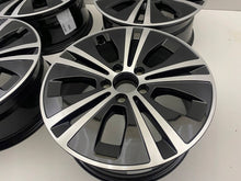 Load image into Gallery viewer, 4x Alufelge 17 Zoll 7.5" 5x112 40ET Glanz Schwarz A2134015100 Mercedes-Benz W213 FEL5431304615qh