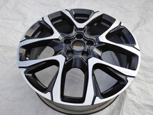 Load image into Gallery viewer, 1x Alufelge 19 Zoll 6.5&quot; 5x110 35ET Matt Schwarz 735713407 Fiat 500x Rim Wheel