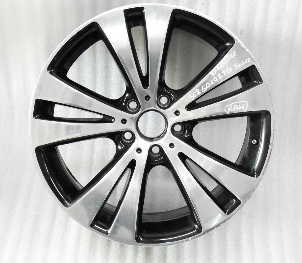 1x Alufelge 18 Zoll 8.0" 5x112 41ET Glanz Schwarz 3C8601025G VW Passat Cc FEL2001000461dz