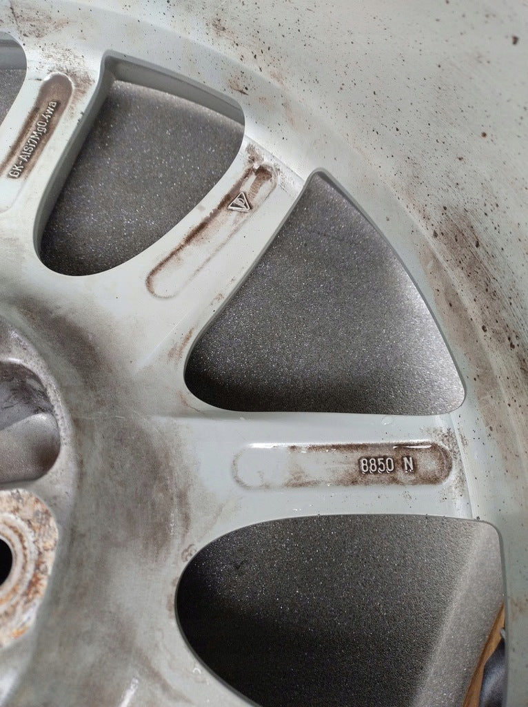 1x Alufelge 19 Zoll 9.0" 5x130 60ET Glanz Silber 7L5601025B Porsche Cayenne FEL6152658877dk