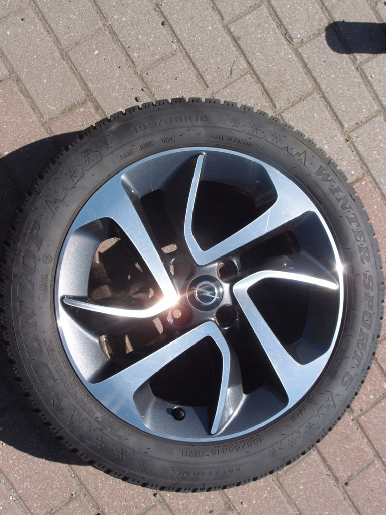 1x Alufelge 16 Zoll 6.5" 4x100 40ET 0P078K1 Opel Adam Rim Wheel FEL5682277418ek