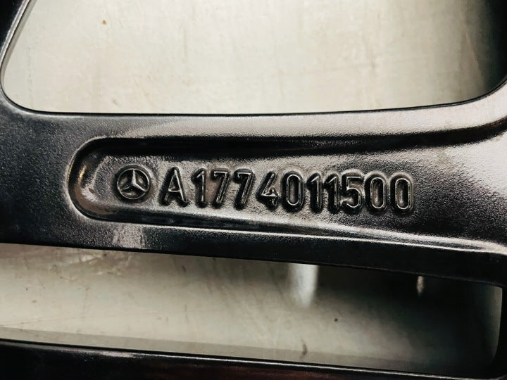 1x Alufelge 18 Zoll 7.5" 5x112 49ET Glanz Grau A1774011500 Mercedes-Benz W177 FEL1646617091ab