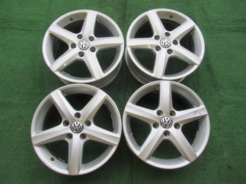 1x Alufelge 16 Zoll 6.0" 5x112 48ET 5G0071496 VW Golf VII Touran Rim Wheel FEL5257782060vk