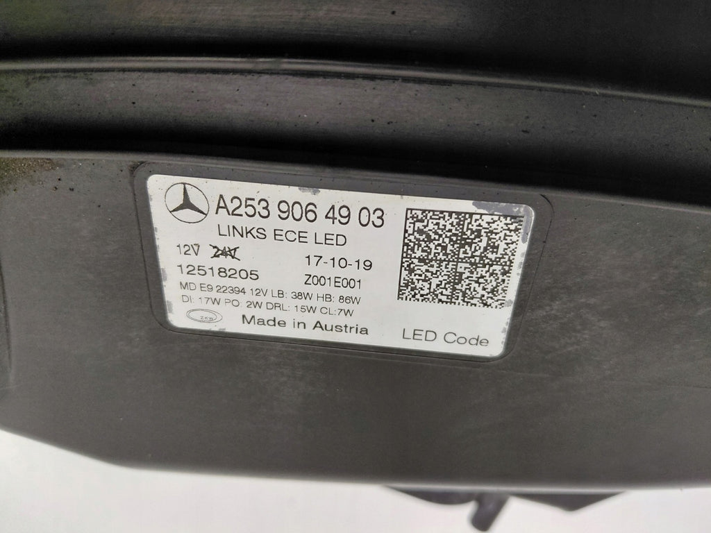 Frontscheinwerfer Mercedes-Benz Glc A2539064903 Links Scheinwerfer Headlight SCH2544669993oh