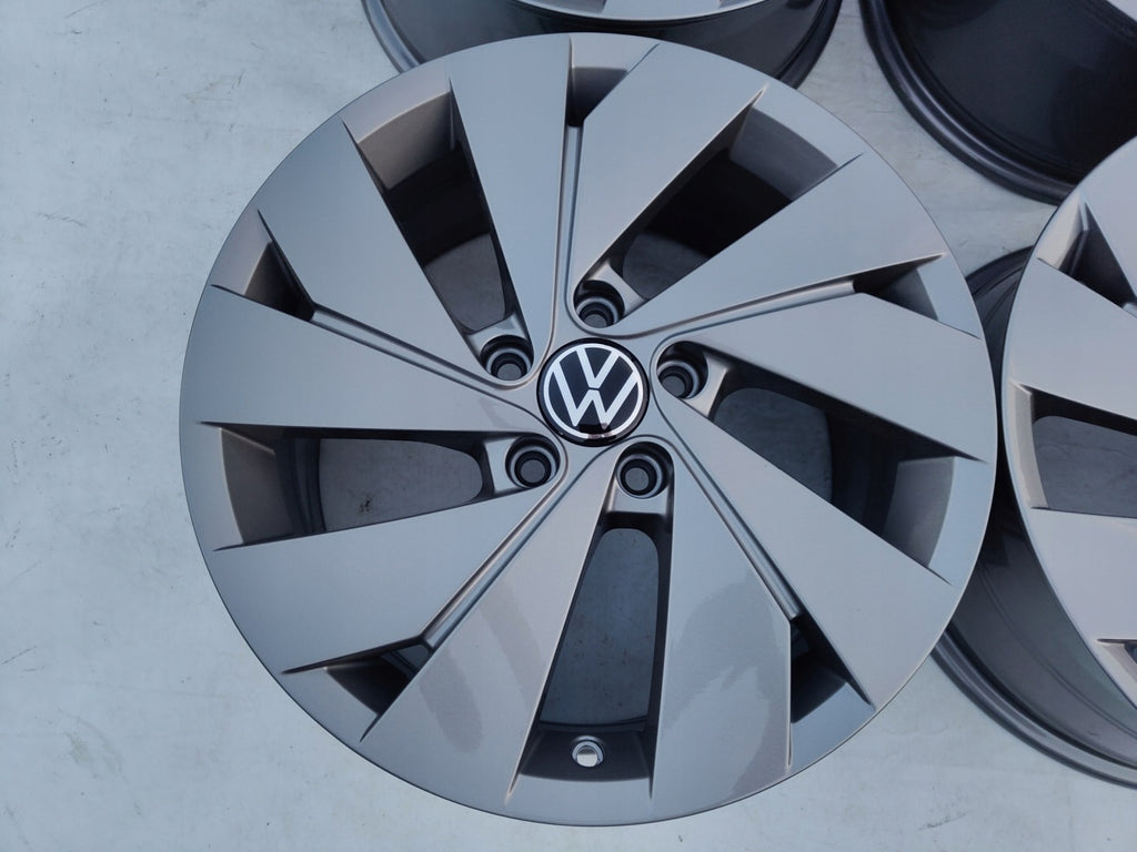 4x Alufelge 17 Zoll 7.5" 5x112 51ET 5H0601025C VW Golf VIII I Caddy Rim Wheel FEL2489109596im