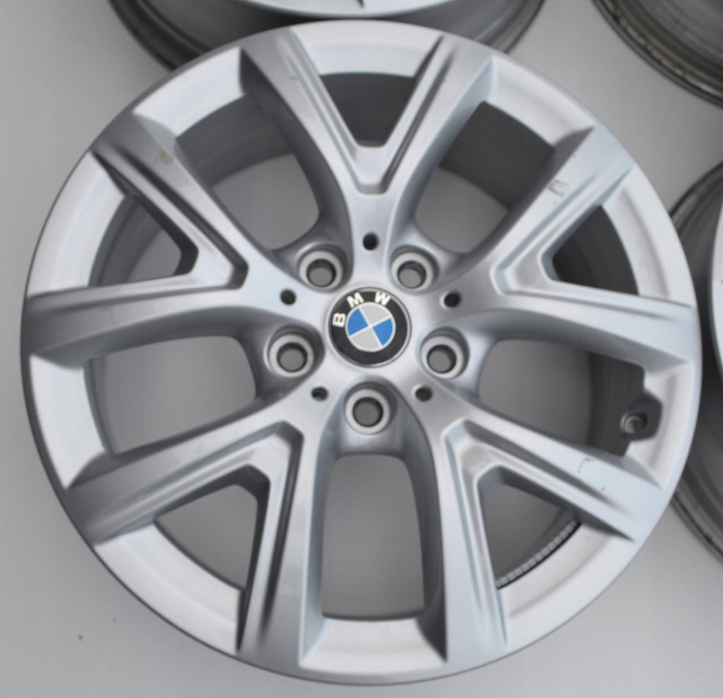 4x Alufelge 17 Zoll 6.0" 5x112 47ET Glanz Silber 6884815 BMW F44 F45 F46 FEL5827663409xe
