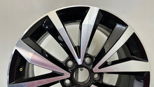Load image into Gallery viewer, 1x Alufelge 17 Zoll 7.0" 5x112 45ET Glanz Schwarz 2GA601025K Vw Rim Wheel FEL2356948517nc