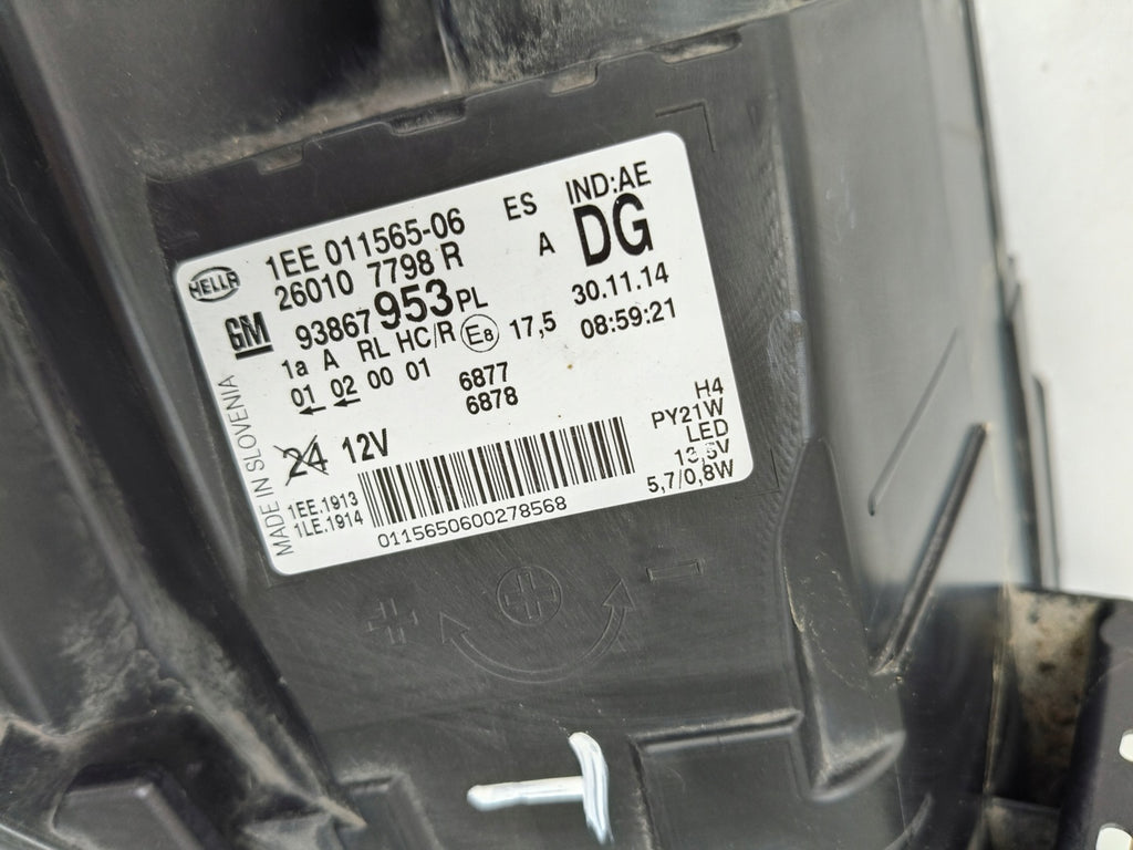 Frontscheinwerfer Dacia Vivaro B 260107798R LED Rechts Scheinwerfer Headlight