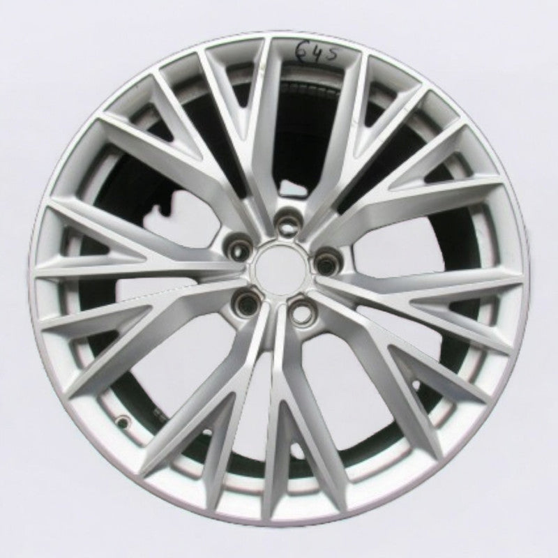 1x Alufelge 20 Zoll 9.0" 5x112 37ET Glanz Silber 4G8601025 Audi C7 A7 Rim Wheel