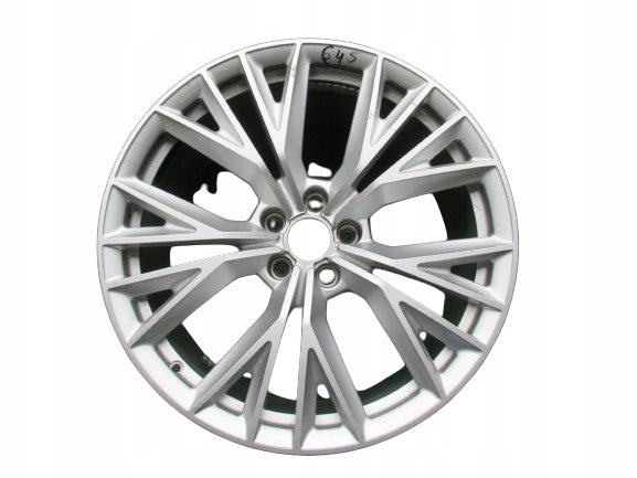 1x Alufelge 20 Zoll 9.0" 5x112 37ET Glanz Silber 4G8601025 Audi C7 A7 Rim Wheel