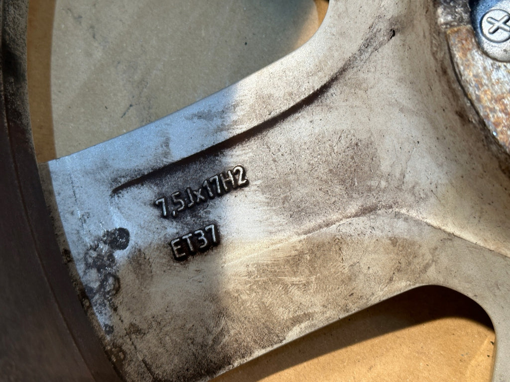 1x Alufelge 17 Zoll 7.5" 5x112 37ET 4G0601025L Audi A6 C7 Rim Wheel