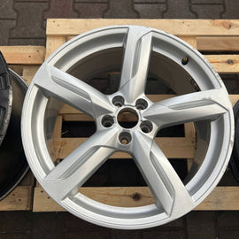 1x Alufelge 20 Zoll Schwarz 8R0601025D Audi Q5 Rim Wheel FEL1134699581wf