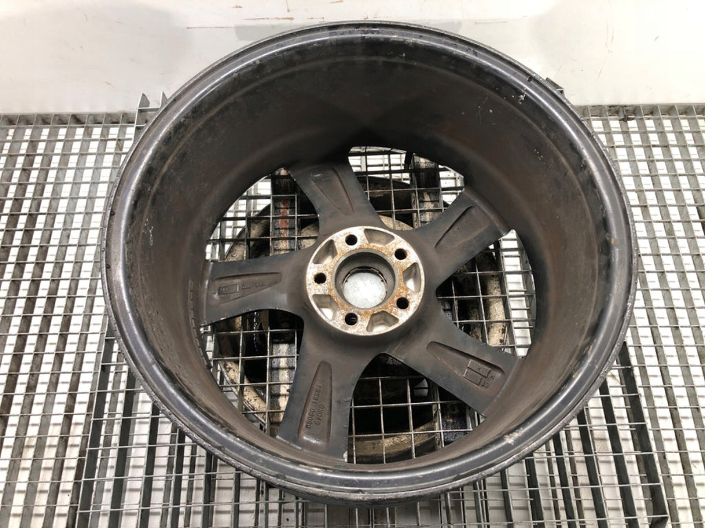 1x Alufelge 18 Zoll 8.0" 4x108 43ET Glanz Schwarz LORK500719 Volvo Rim Wheel