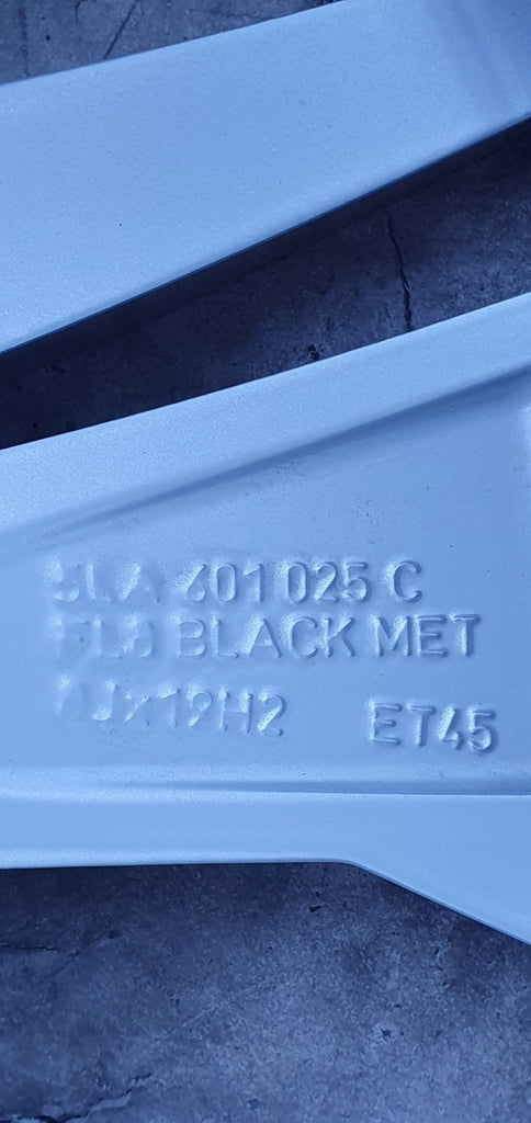1x Alufelge 19 Zoll 8.0" 5x112 45ET Glanz Silber 5LA601025C Skoda Karoq Enyaq FEL4319222647he