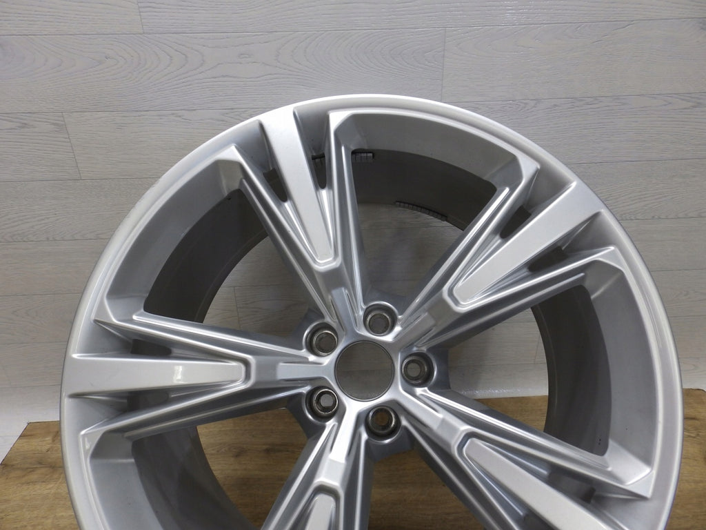 1x Alufelge 21 Zoll 10.0" 5x112 20ET Glanz Silber 4M8601025H Audi Q7 Q8