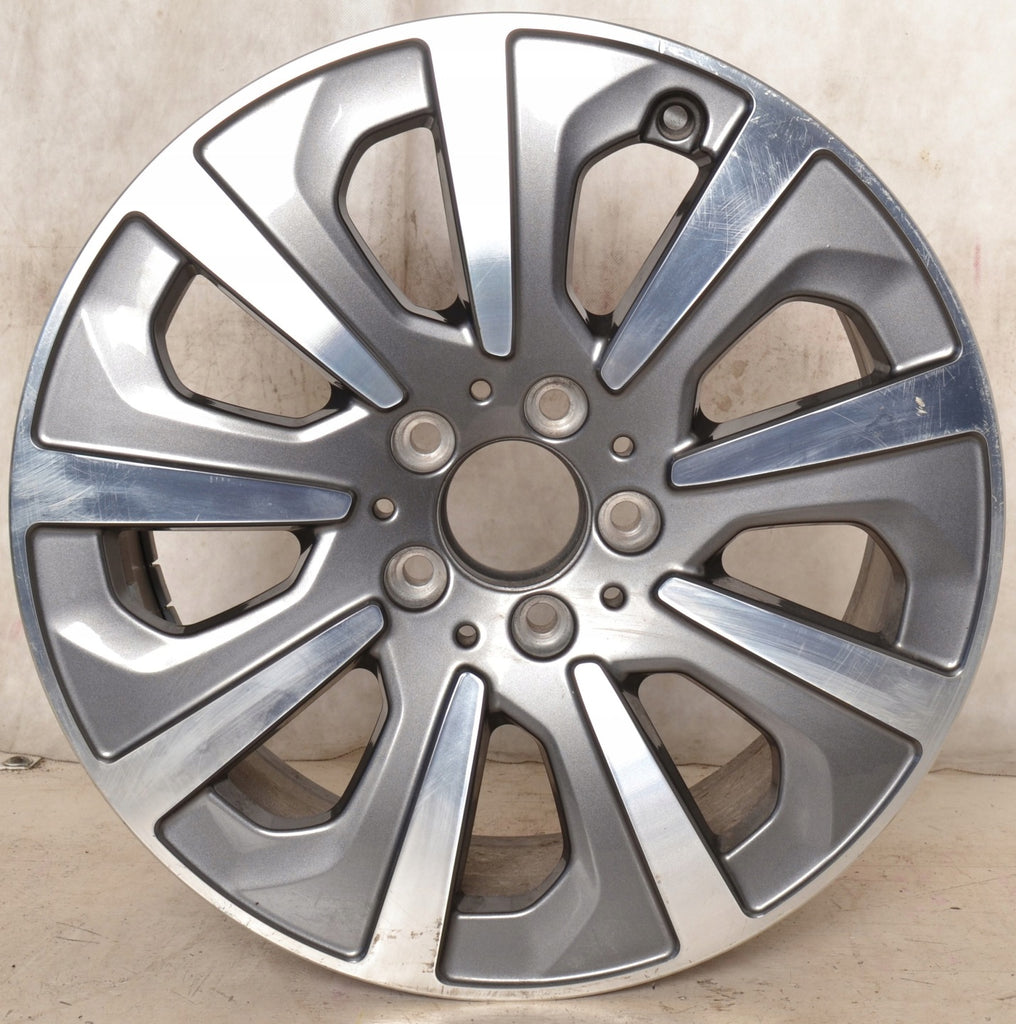 1x Alufelge 17 Zoll 8.0" 5x112 41ET Glanz Graphit A2224010802 Mercedes-Benz Mg FEL2115114029hx