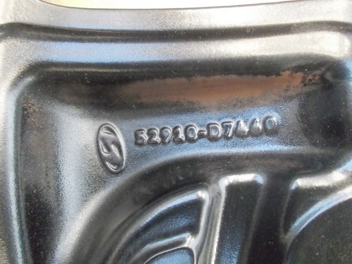 1x Alufelge 19 Zoll 7.5" 5x114.3 53ET Glanz Schwarz 52910D7460 Hyundai Tucson FEL5881465326en