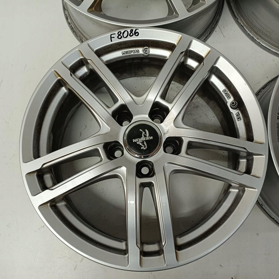 4x Alufelge 17 Zoll 7.0" 5x112 44 5ET Glanz Silber Audi I Rim Wheel FEL3963929398on