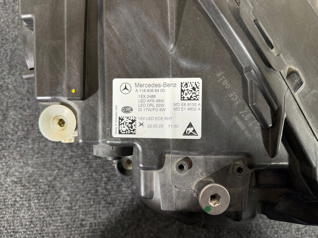 Frontscheinwerfer Mercedes-Benz Cla A1189068400 LED Rechts Headlight SCH7958236452sb