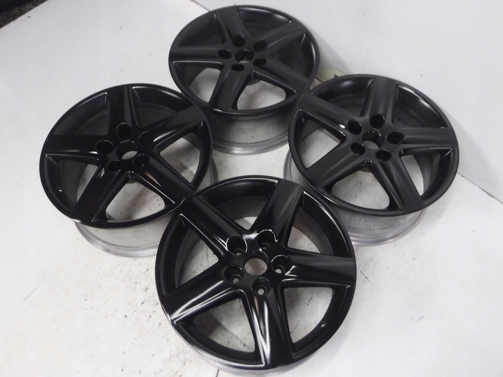 4x Alufelge 17 Zoll 7.5" 5x112 45ET Glanz Silber 4F0601025AF Audi C6 Rim Wheel FEL4096979397ja