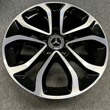 Load image into Gallery viewer, 4x Alufelge 17 Zoll 7.0" 5x112 38ET Glanz Schwarz A2054010200 Mercedes-Benz A205 FEL8568913503cg