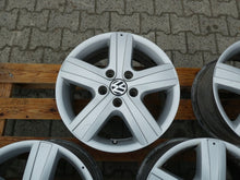 Laden Sie das Bild in den Galerie-Viewer, 4x Alufelge 17 Zoll 7.0" 5x120 55ET Glanz Silber 7H0601025 VW T6 T5 Rim Wheel FEL5706080644yz