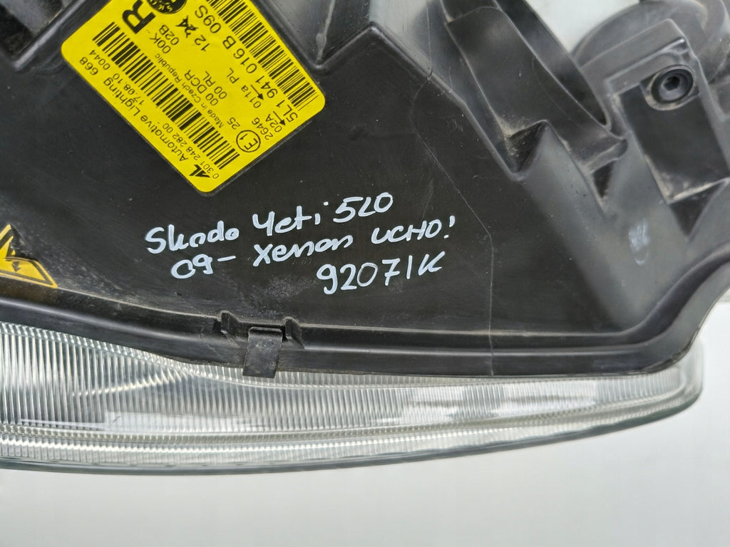 Frontscheinwerfer Skoda Yeti 5l 5L1941016B Xenon Rechts Scheinwerfer Headlight