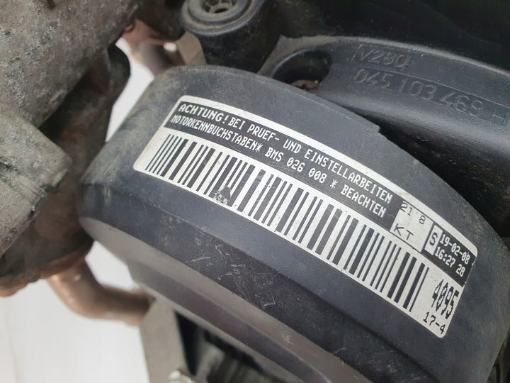 Motor Skoda VW Fabia II BMS 1.4 TDI 80PS 59kW 132TKm 2006 Benzin Engine Komplett MOT6683685294xp