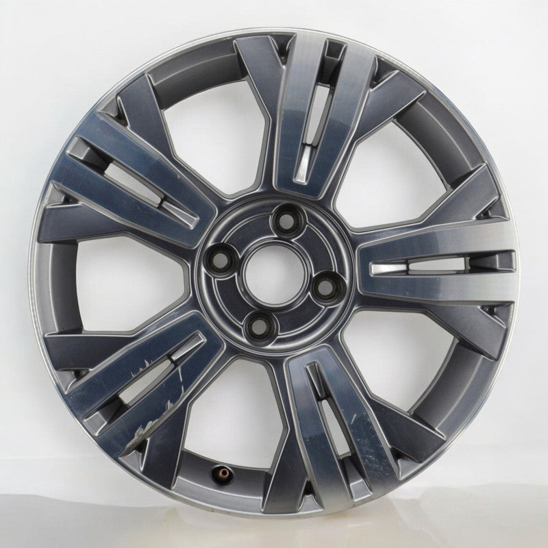 1x Alufelge 16 Zoll 6.0" 4x100 39ET Glanz Silber 1S0601025BA Mg Rim Wheel