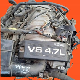 Motor Toyota Land Cruiser Sequoia 2UZ-FE 4.7 2001 Benzin Engine Unkomplett MOT3621756354tu
