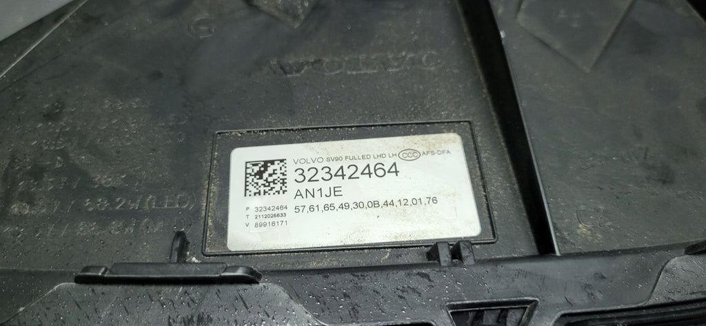 Frontscheinwerfer Volvo S90 V90 32342464 LED Links Scheinwerfer Headlight SCH4371341087dm