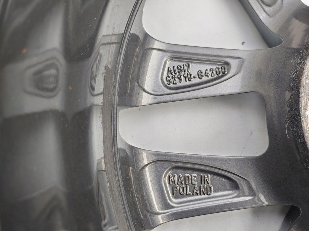 1x Alufelge 16 Zoll 6.5" 5x114.3 50ET 52910-G4200 Hyundai I30 Iii Rim Wheel FEL2920383289gv