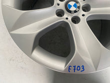 Load image into Gallery viewer, 1x Alufelge 19 Zoll 9.0" 5x120 18ET Glanz Silber 6774894 BMW X5 E70 Rim Wheel FEL2123701040wa