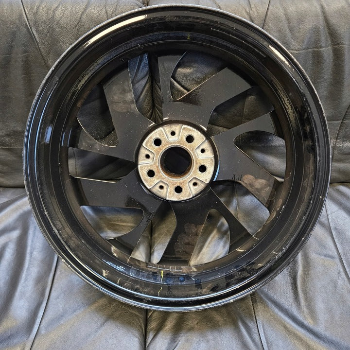 1x Alufelge 19 Zoll 5.0" 5x112 28ET Glanz Schwarz 6887937 BMW I3 Rim Wheel FEL8026827954my