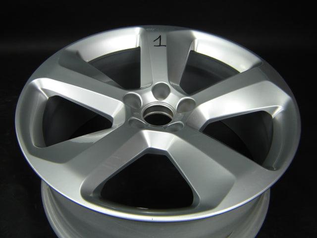 1x Alufelge 19 Zoll 8.0" 5x112 27ET Glanz Silber 8R0601025P Audi A5 Q5 Rim Wheel FEL9713673997rj