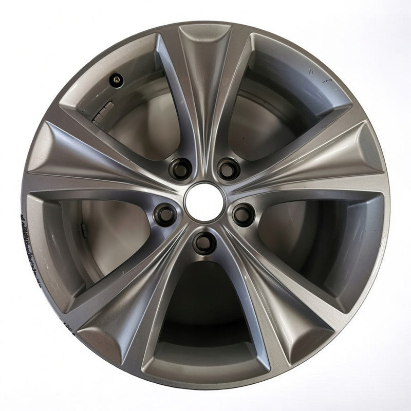 1x Alufelge 17 Zoll 7.5" 5x112 46ET Glanz Silber 5FA601025C Seat Leon Rim Wheel